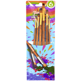 SCHOOL FRIENDLY COLORISTICA Pensule cu Varf Tesit